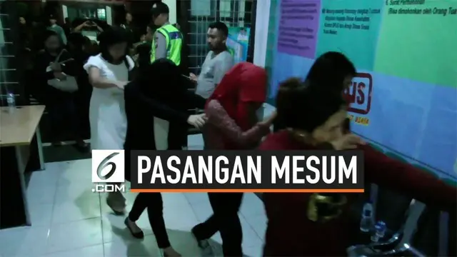 Dinas Sosial dan petugas gabungan melakukan razia di sejumlah hotel kelas melati yang diduga sering digunakan untuk praktik asusila di Medan, Sumatera Utara.