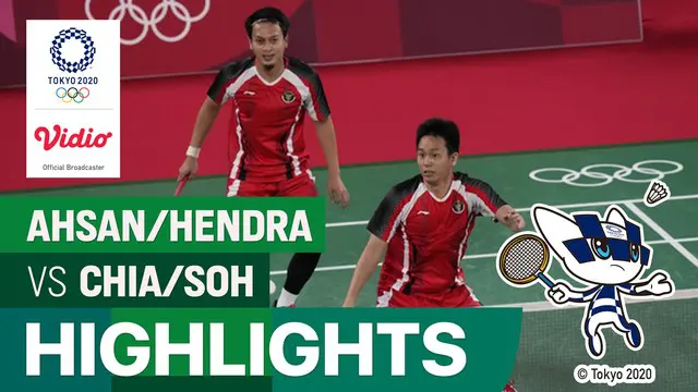 Berita video highlights bulutangkis ganda putra Olimpiade Tokyo 2020, pasangan senior Mohammad Ahsan/Hendra Setiawan kembali meraih kemenangan pada laga keduanya di Grup D, Senin (26/7/2021) sore hari WIB.