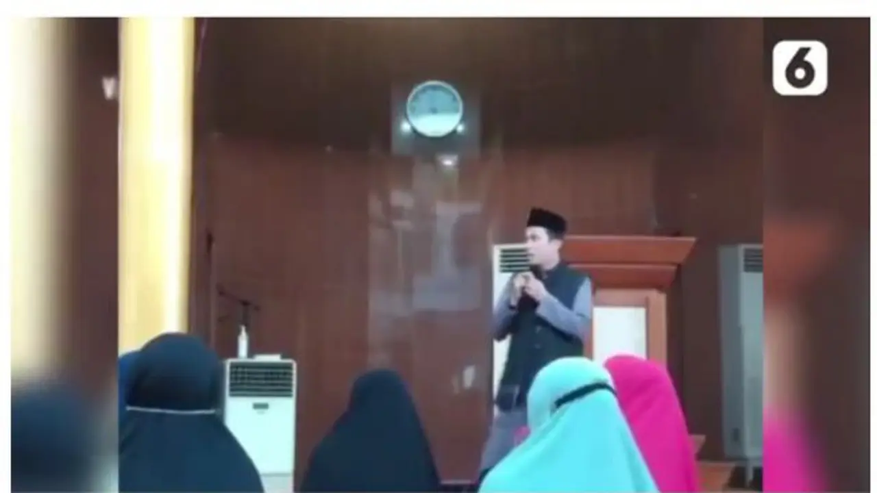 Ustaz Abu Syahid Chaniago diserang saat berceramah di Masjid Baitusyakur, Batuampar, Batam.