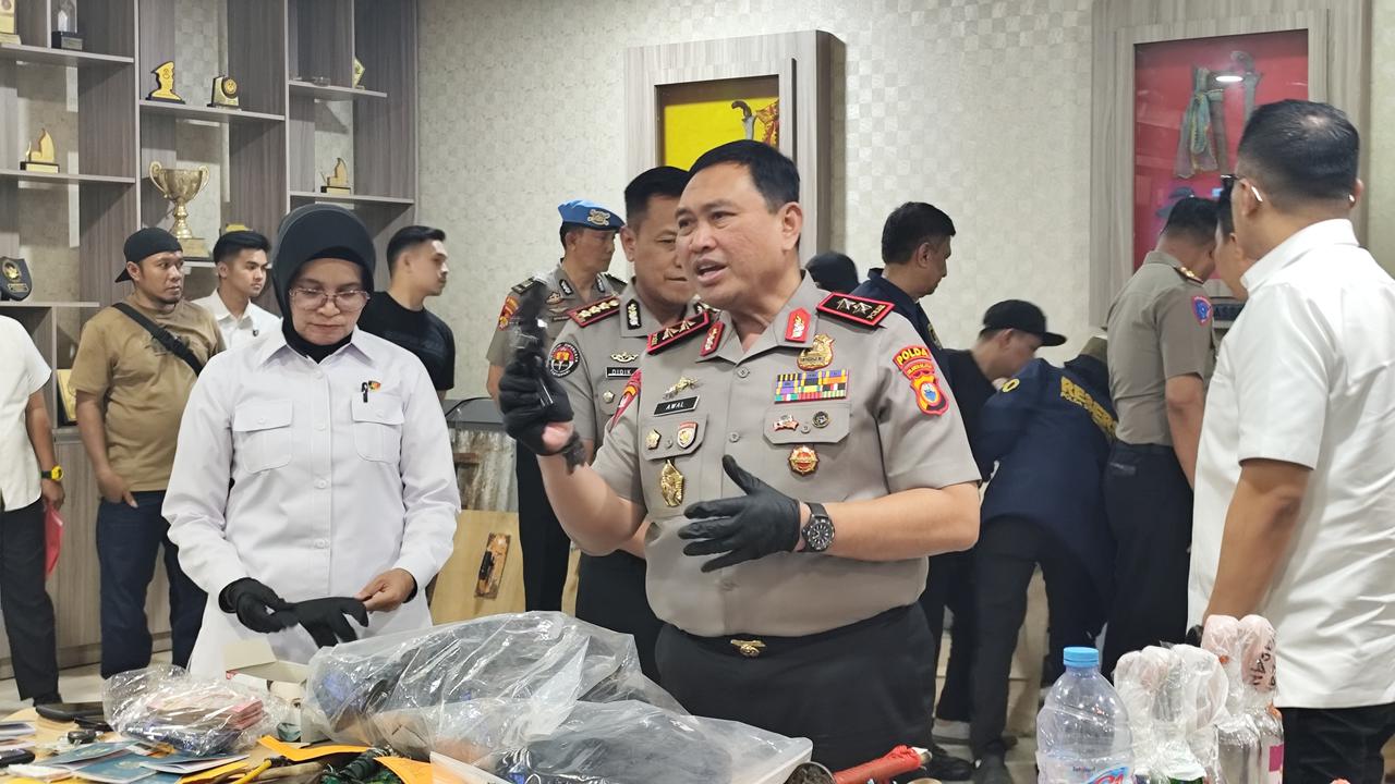 Pelaku Tawuran Makassar Bakal Digembleng di Sekolah Polisi