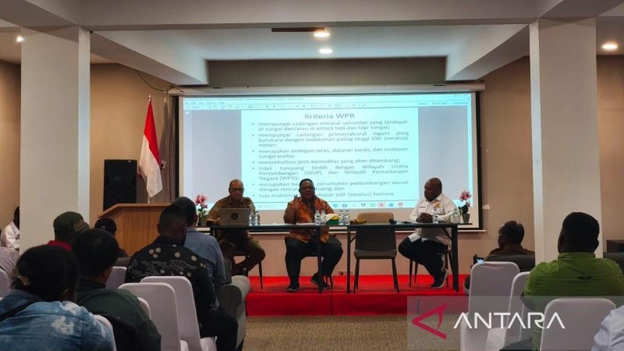 Papua Tengah Buka Peluang Emas: Koperasi Adat Kelola Tambang Rakyat Legal
