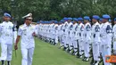 Citizen6, Surabaya:  Komandan Komando Pengembangan dan Pendidikan Angkatan Laut (Dankobangdikal) Laksda TNI Sadiman memimpin jalannya serah terima jabatan Komandan Detasemen Provost (Dandenprov), Jumat (13/4). (Pengirim: Penkonbangdikal)