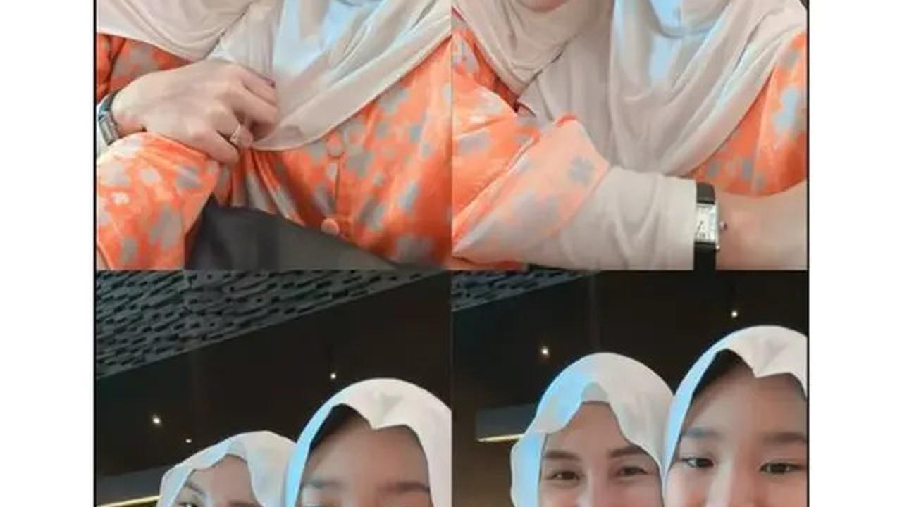 6 Potret Ayu Ting Ting dan Bilqis Berangkat Umrah, Akhir Tahun Bareng Keluarga