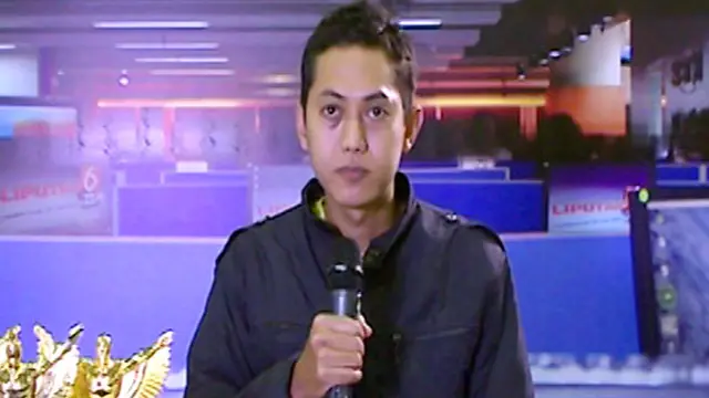 Syaiful Pengunjung dan Peserta Presenter di Indonesia Broadcaster Expo 2013