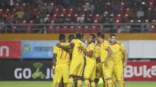 Sriwijaya FC menang telak 4-0 atas PSIS Semarang pada lanjutan Liga 1 2018 di Stadion Gelora Sriwijaya Jakabaring, Selasa (22/5/2018). (Bola.com/Riskha Prasetya)
