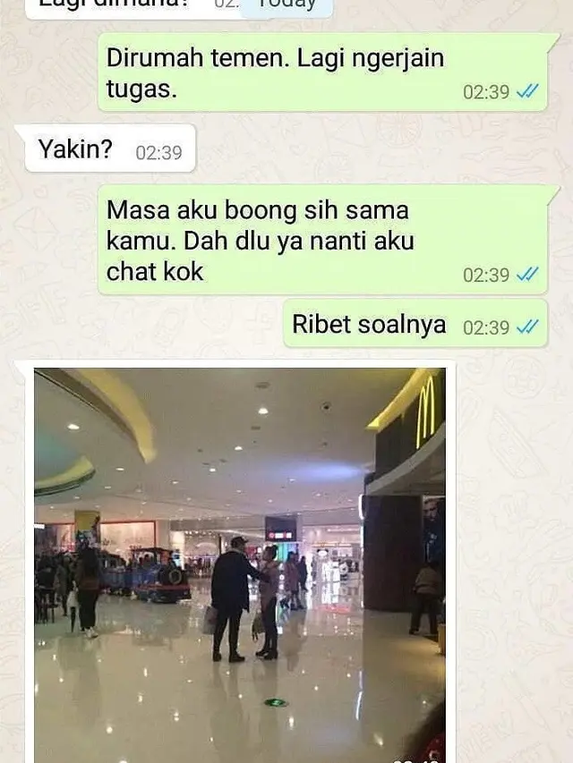6 Chat Ketahuan Bohong oleh Kekasih Ini Bikin Malu
