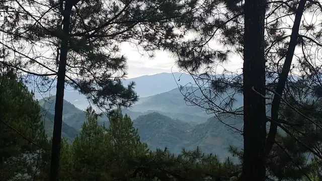 Pemandangan di Gunung Gedugan. Sebuah gunung larangan (konservasi), karena ada 2 mata air besar menuju waduk saguling.