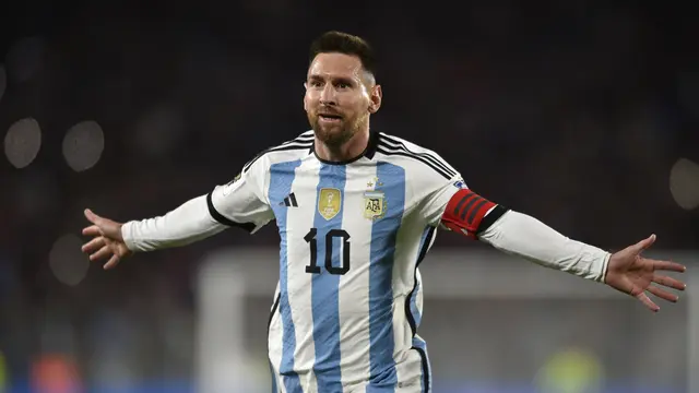FOTO Argentina Vs Ekuador