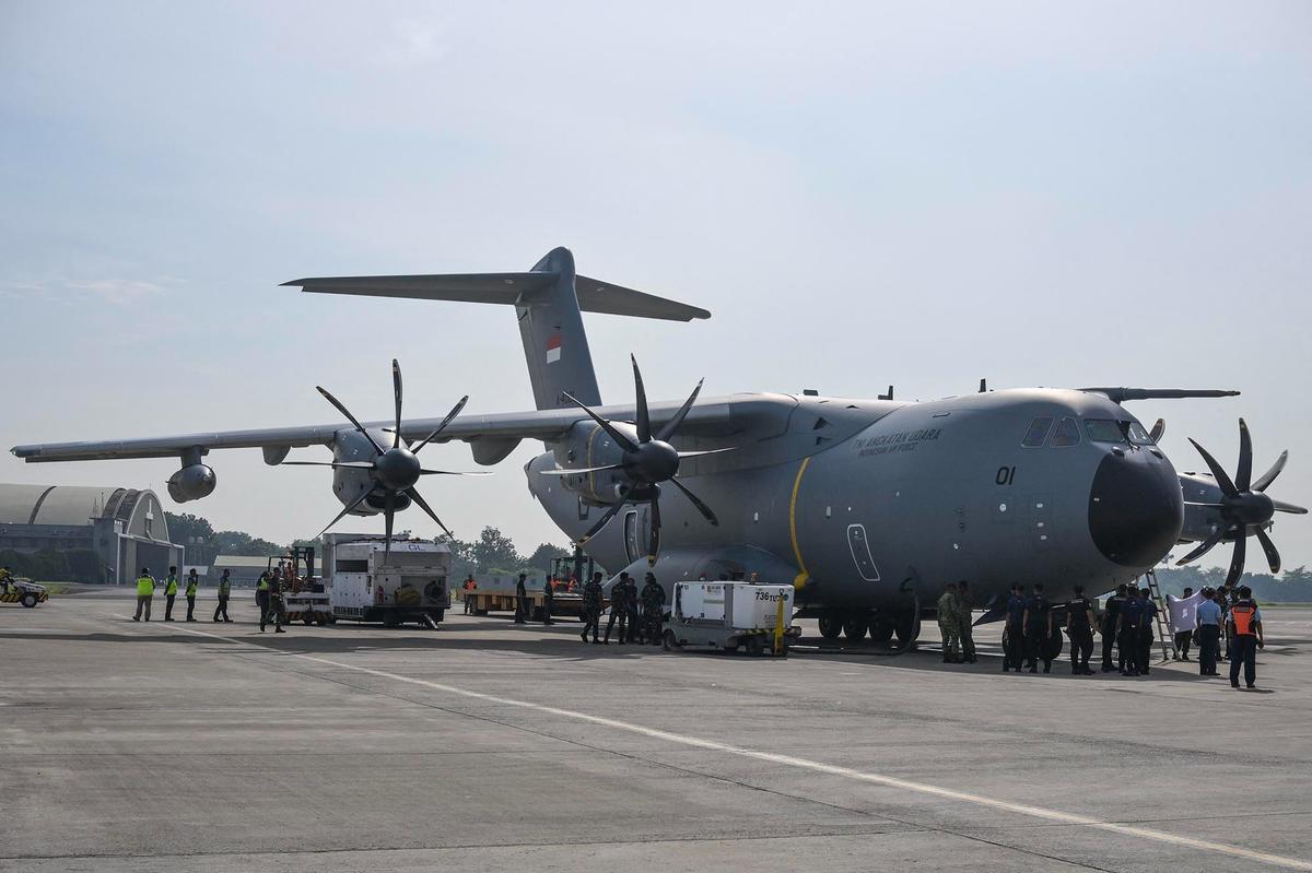 FOTO: Presiden Prabowo Resmikan A400M, Pesawat Jumbo Baru TNI AU