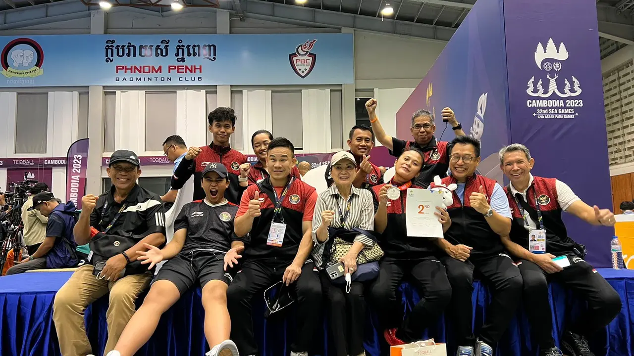 Cabor Debutan Bawa Pulang 2 Perak di SEA Games 2023