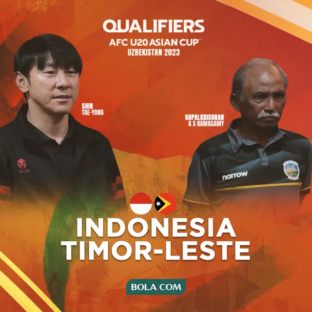Piala Asia U-20 - Duel Pelatih - Timnas Indonesia U-20 Vs Timor Leste