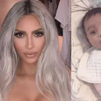 Kim Kardashian kembali mengunggah foto menggemaskan anak ketiganya, Chicago West. (instagram/kimkardashian)