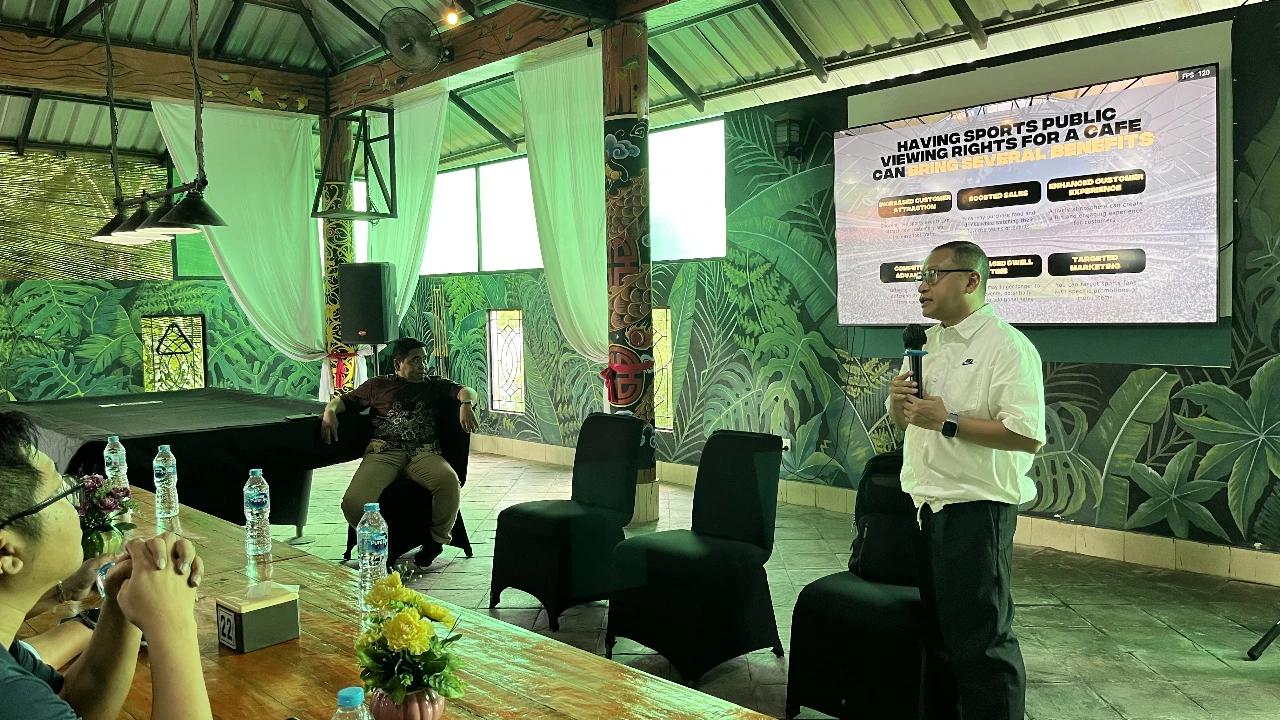 IEG Gelar Sosialisasi Nobar Resmi di Batam, Disambut Antusias Komunitas Bola