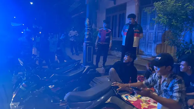 Patroli skala besar di Pemalang. (Foto: Liputan6.com/Polres Pemalang)