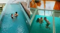7 Potret Kolam Renang di Rumah Aaliyah Massaid dan Thariq Halilintar, Desainnya Cocok untuk Keluarga Kecil Modern
