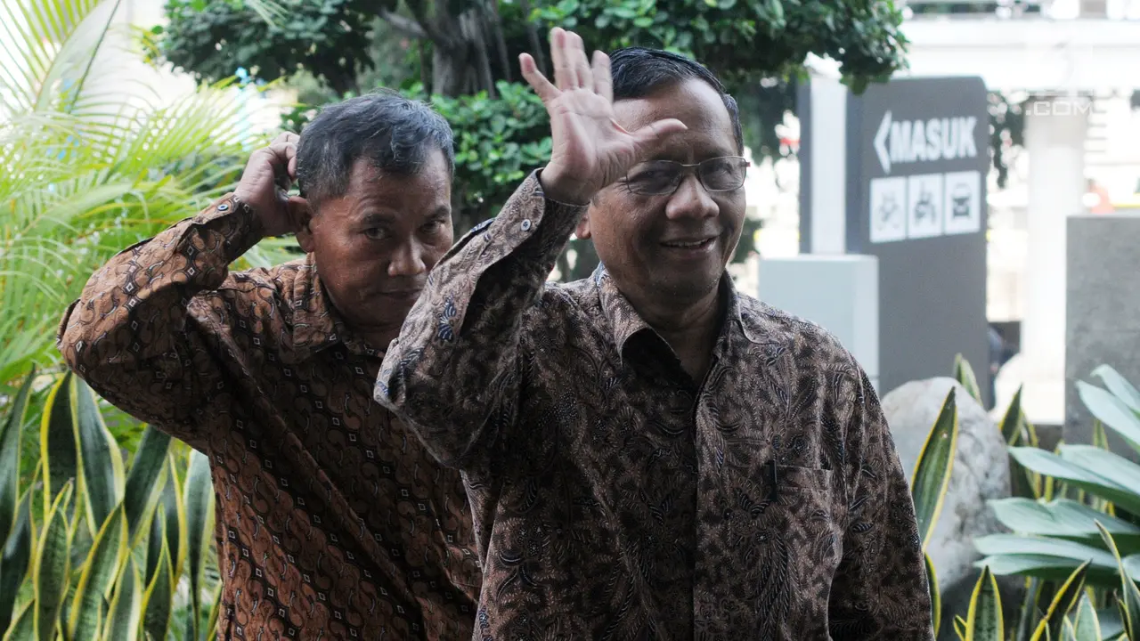 Mahfud MD Temui Pimpinan KPK