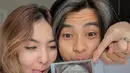 Arnold Leonard dan Moniq Crasivaya umumkan kabar kehamilan (Foto: Instagram arnoldleonard05)