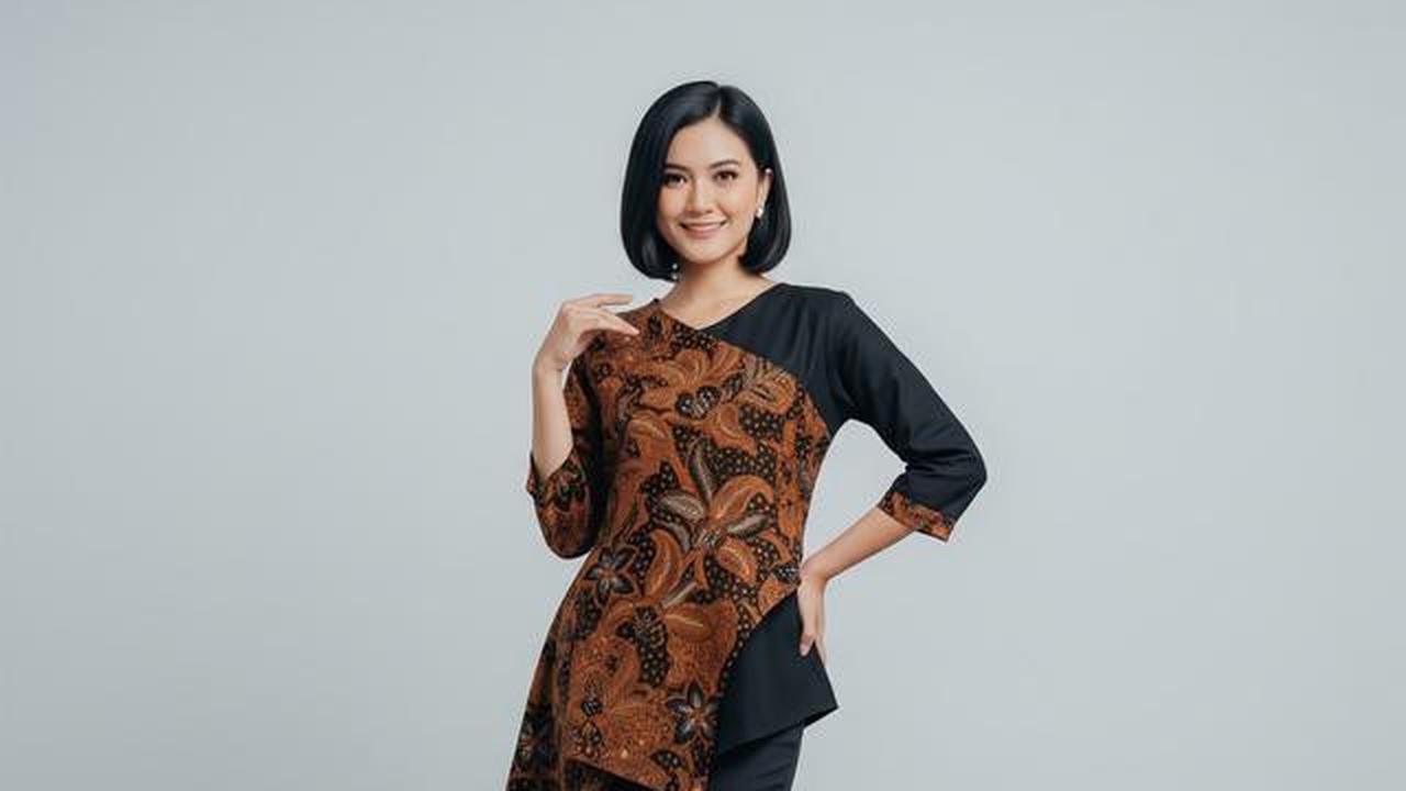 7 Model Atasan Batik Asimetris Agar Tampilan Lebih Proporsional dan Elegan di 2025