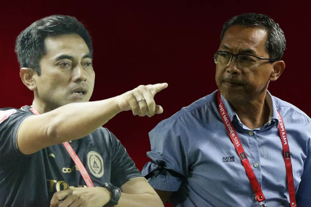 Liga 1 - Duel pelatih PSS Vs Persebaya: Seto Vs Aji Santoso