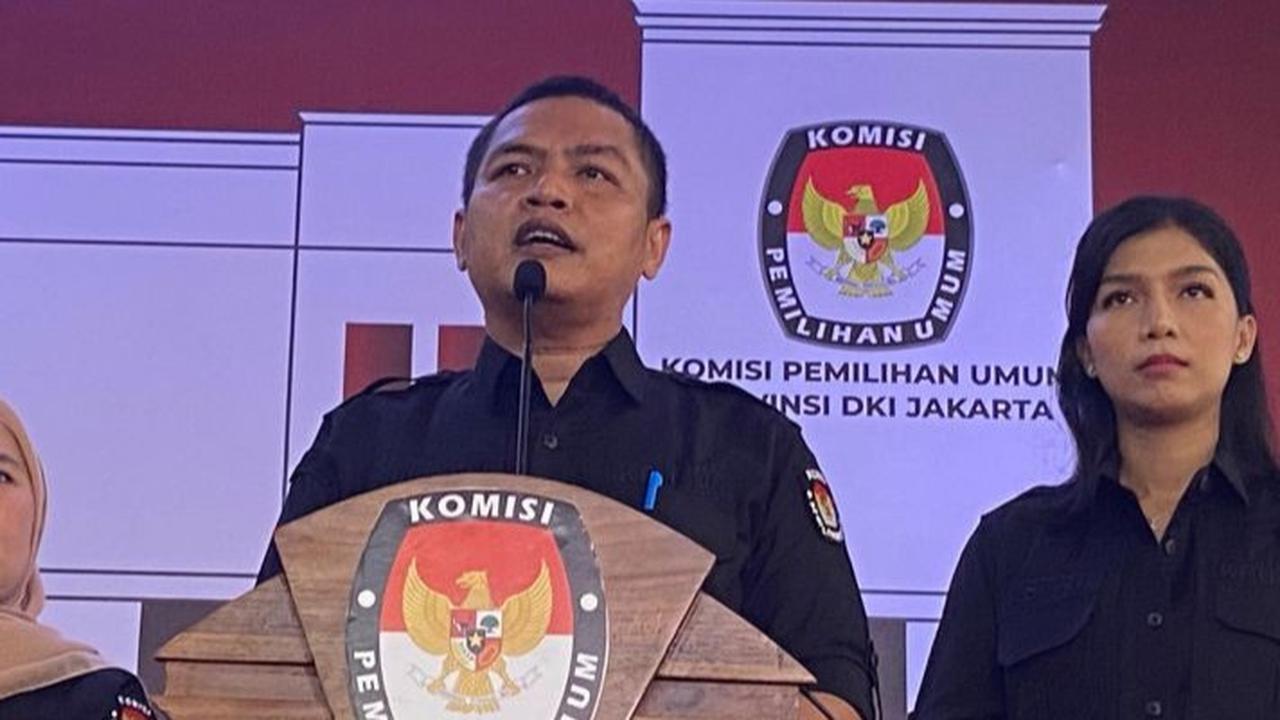 KPU Tetapkan Tiga Paslon Bersaing di Pilkada Jakarta 2024