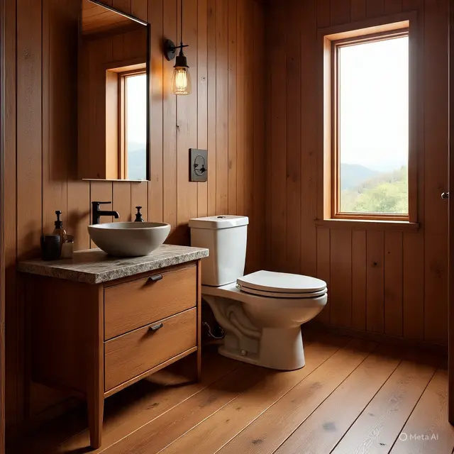 Model Kamar Mandi dan WC Sederhana