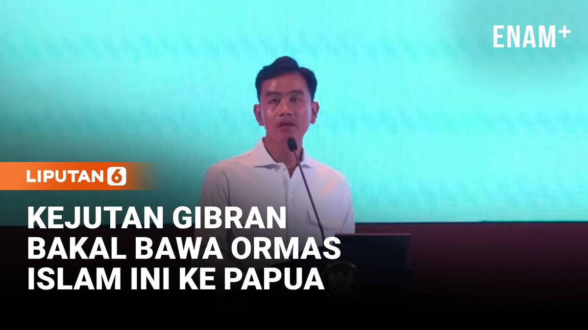 Kejutan Gibran, Bakal Boyong Pemuda Ormas Islam ini ke Papua: Supaya Tahu …