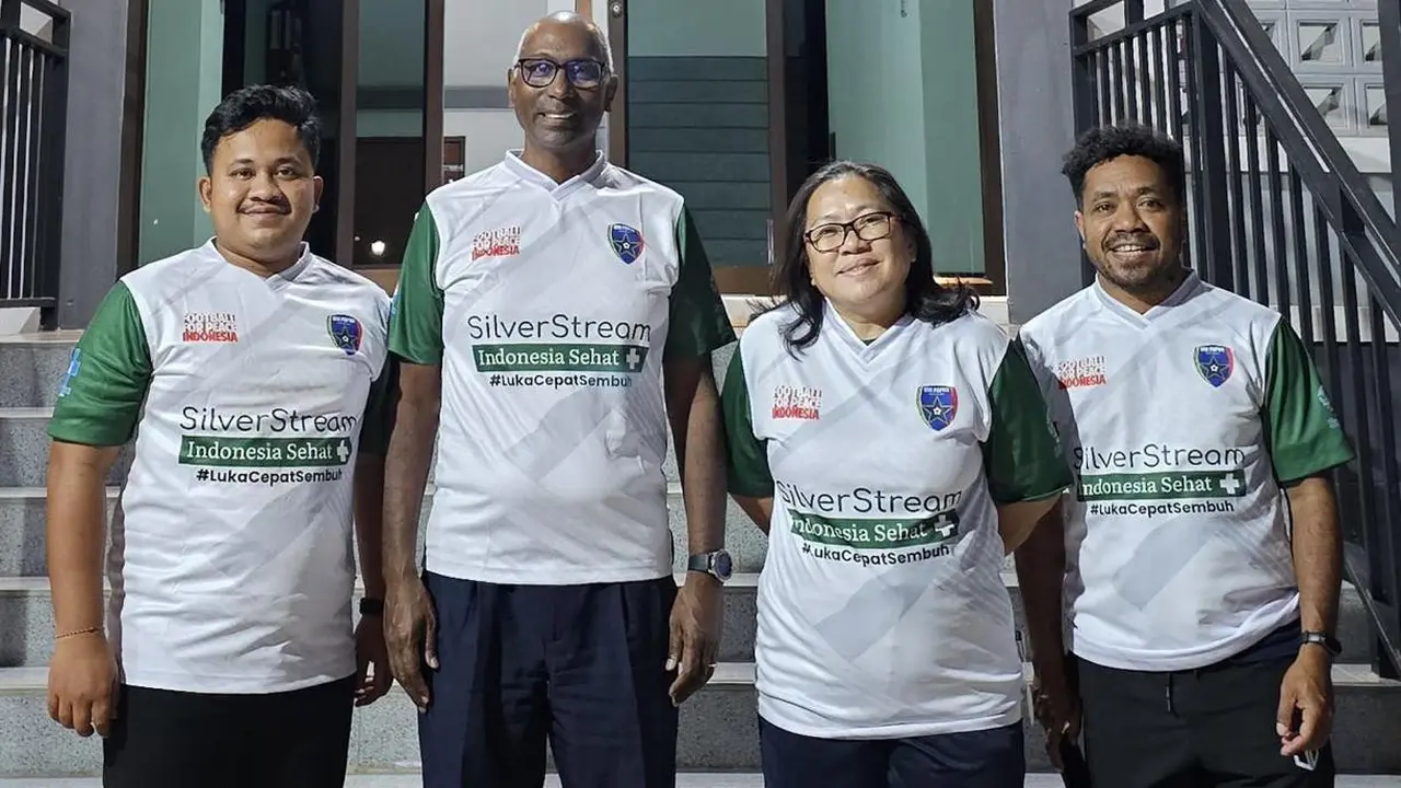 Uni Papua FC Tebar Pesan Damai Hingga Luar Negeri