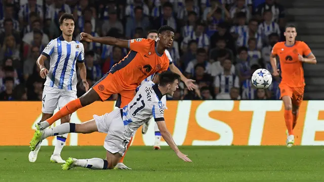 Liga Champions Real Sociedad vs Inter Milan