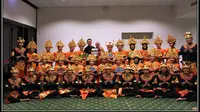 PSM Satya Dharma Gita Tampil di Hadapan Pejabat di Roma
