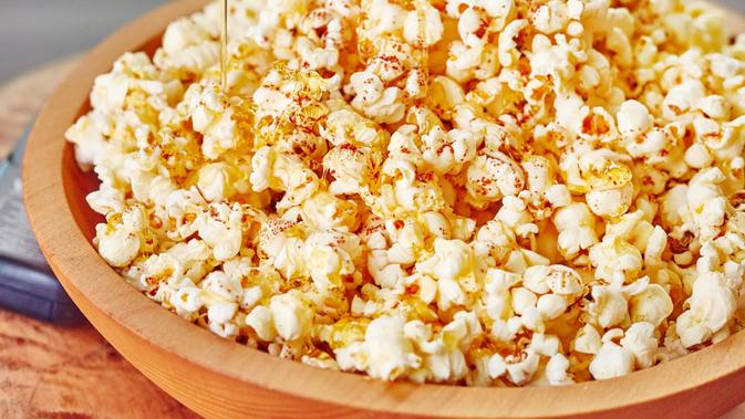 cara buat popcorn madu