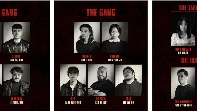 Para pemain Money Heist versi Korea. (Netflix)