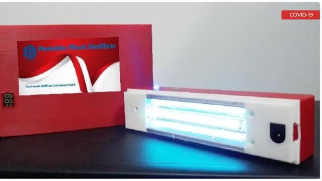 Ilustrasi prototipe disinfektan elektronik