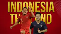 Timnas Indonesia - Evan Dimas Vs Supachok Sarachat (Bola.com/Adreanus Titus)