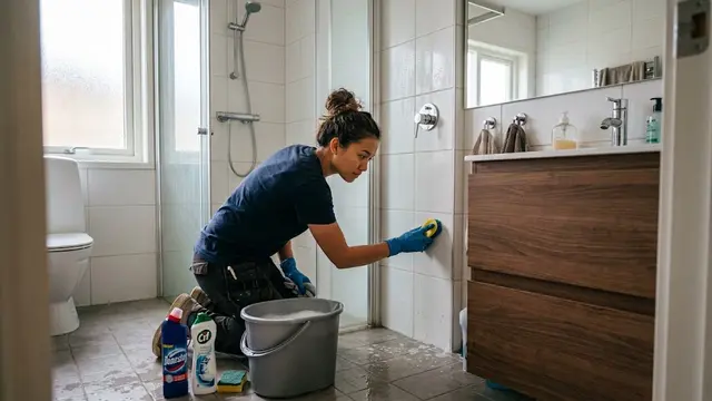 Cara Mengusir Cacing dari Kamar Mandi Setelah Hujan/AI Generated