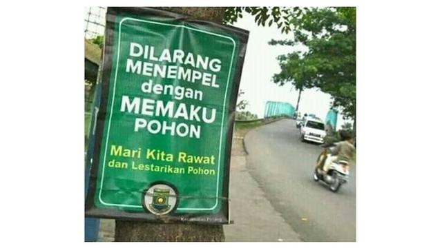 Pengumuman Enggak Penting di Tempat Umum Ini Kocak dan Sukses Bikin Mikir Keras