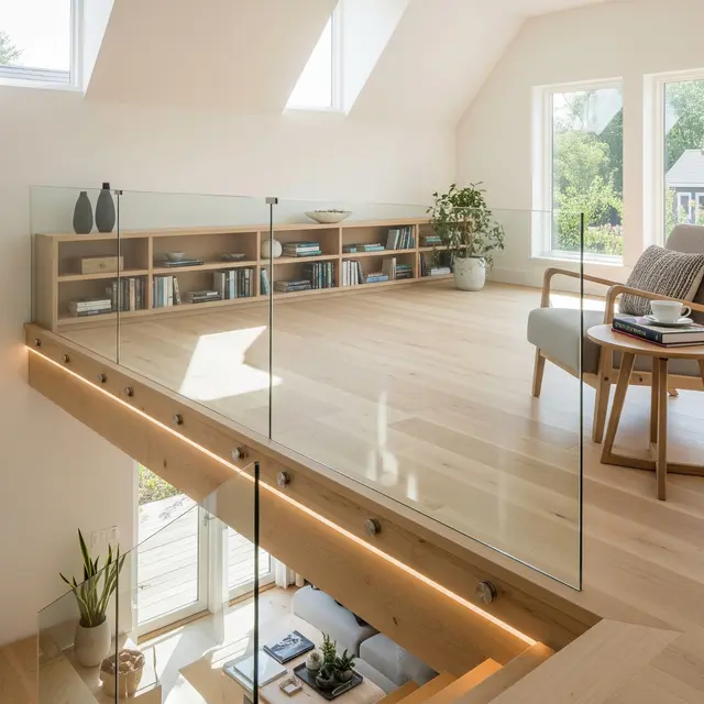 Pilihan Warna Lantai Mezzanine (Gemini AI)