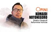 Direktur Eksekutif ReforMiner Institute dan Pengajar Program Magister Ilmu Ekonomi Universitas Trisakti, Komaidi Notonegoro