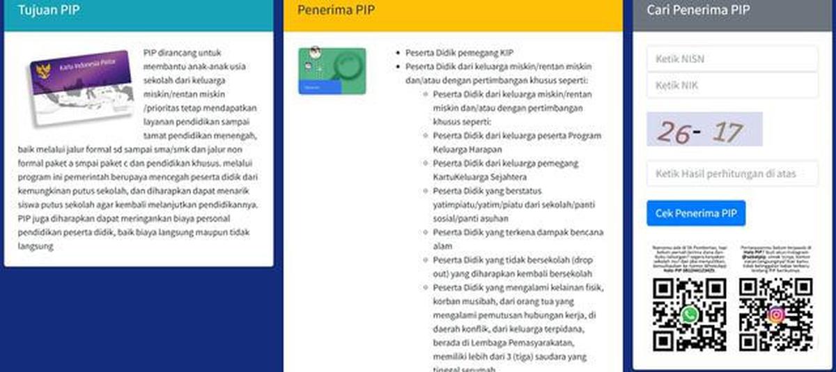 Cara Cek PIP 2026 untuk Pelajar dan Panduan Lengkap hingga Jadwal Pencairan