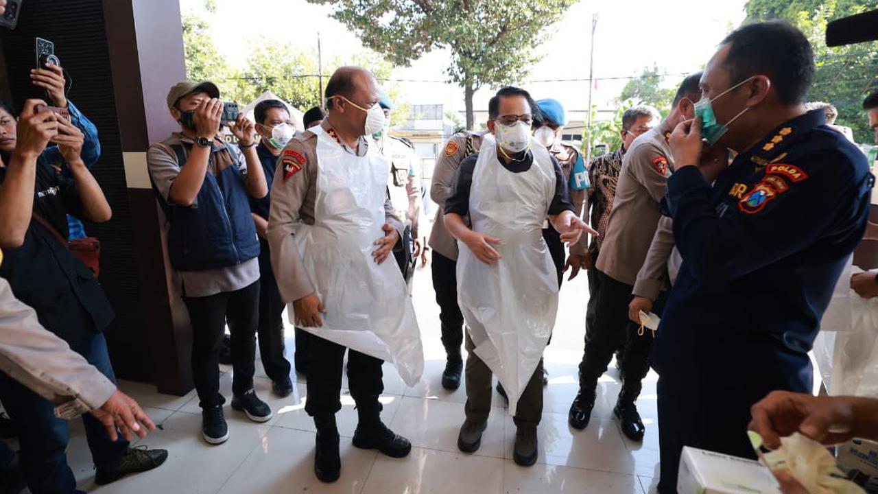 Kapolda Jatim: Proses Identifikasi Korban Robohnya Bangunan Pesantren Al-Khoziny Berjalan Intensif