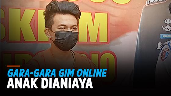 VIDEO: Bapak Kalah Main Gim Online, Anak Dianiaya