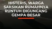 Rekaman menegangkan memperlihatkan sebuah keluarga di Pereira, Kolombia, berlari menyelamatkan diri saat gempa 7,4 magnitudo mengguncang wilayah tersebut. Beberapa detik setelah mereka keluar, bagian rumah dan bangunan di sekitarnya runtuh. Hingga Selasa, sedikitnya 164 orang dilaporkan tewas aki...