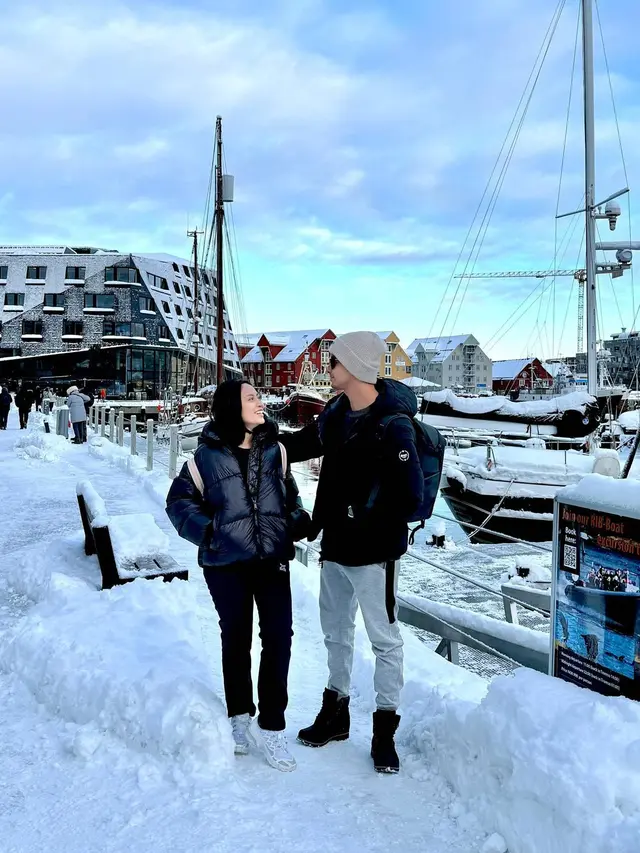 Potret Rachel Vennya Liburan Bareng Kekasih ke Norwegia, Ingin Lihat Aurora