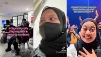 Saat menjenguk putranya Devan ke NICU, Musdalifah Basri sempat meneteskan air mata. Setelahnya, Musdalifah Basri tampil di panggung Standup Fest 2023 dan menghibur para penonton. (Foto: TikTok @musdalifahbasrii)