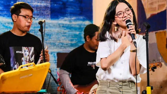 Salah satu band yang tampil di Jogja Music Week 2021