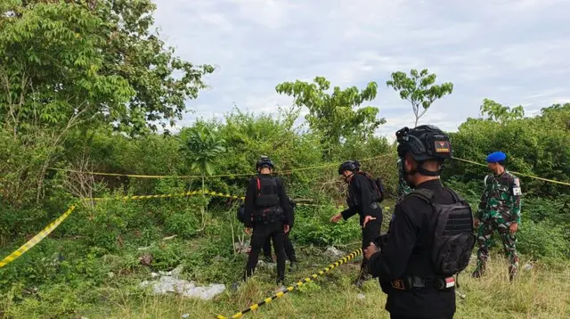 Dua Granat Nanas Bekas Perang Dunia II Dimusnahkan di Jayapura