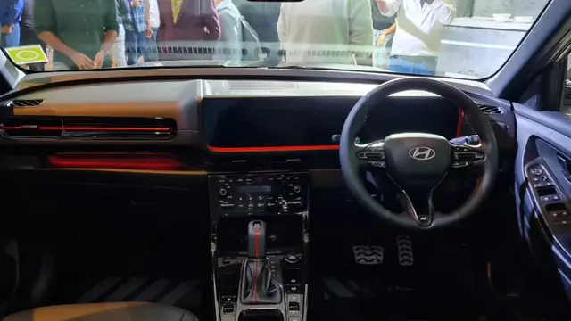 Interior Hyundai Creta N Line. (Cardekho)