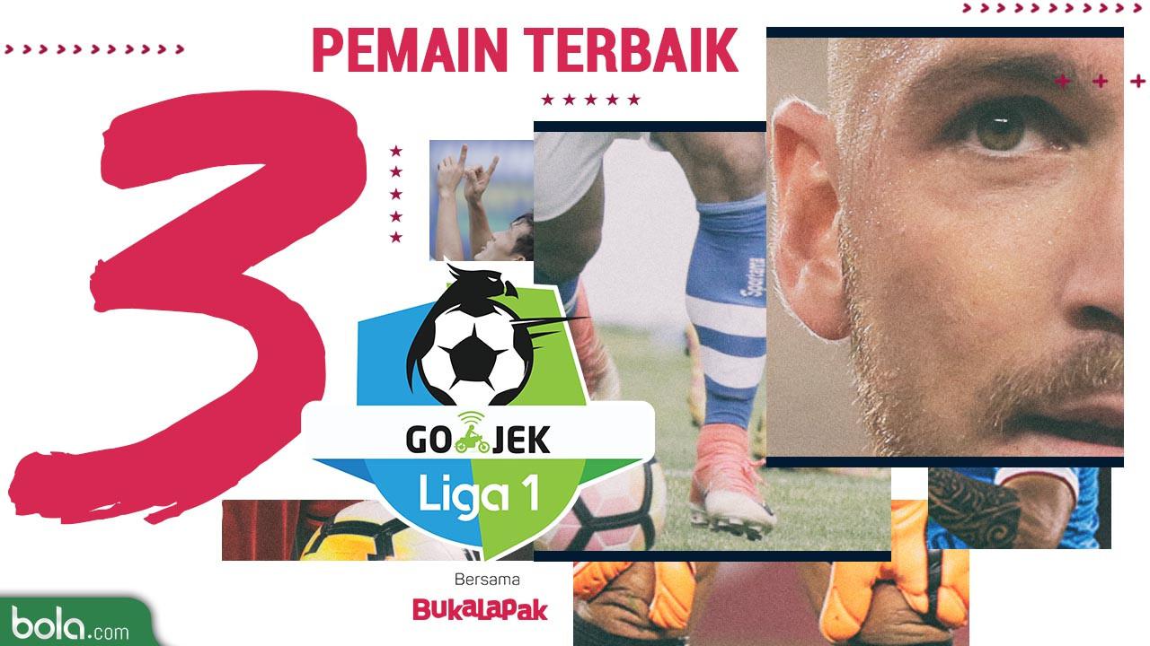 3 Pemain Terbaik Liga 1 2018