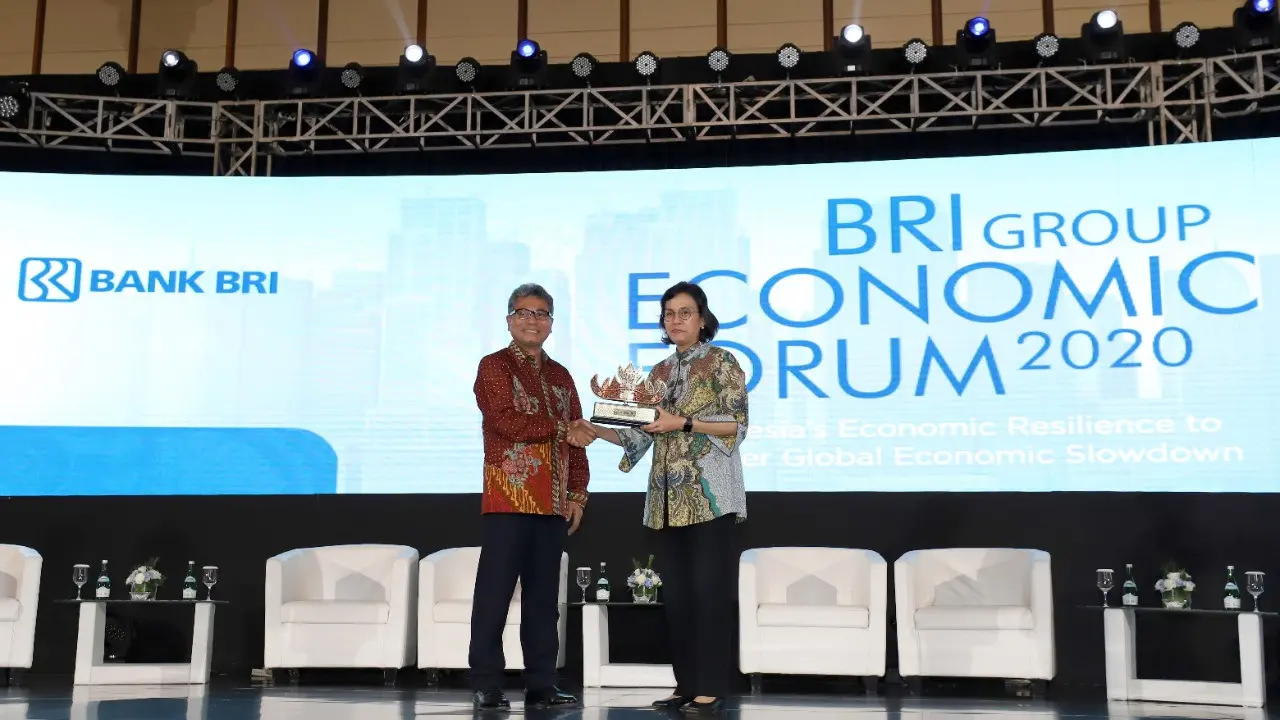 Menkeu Sri Mulyani Apresiasi BRI Fokus Kembangkan UMKM