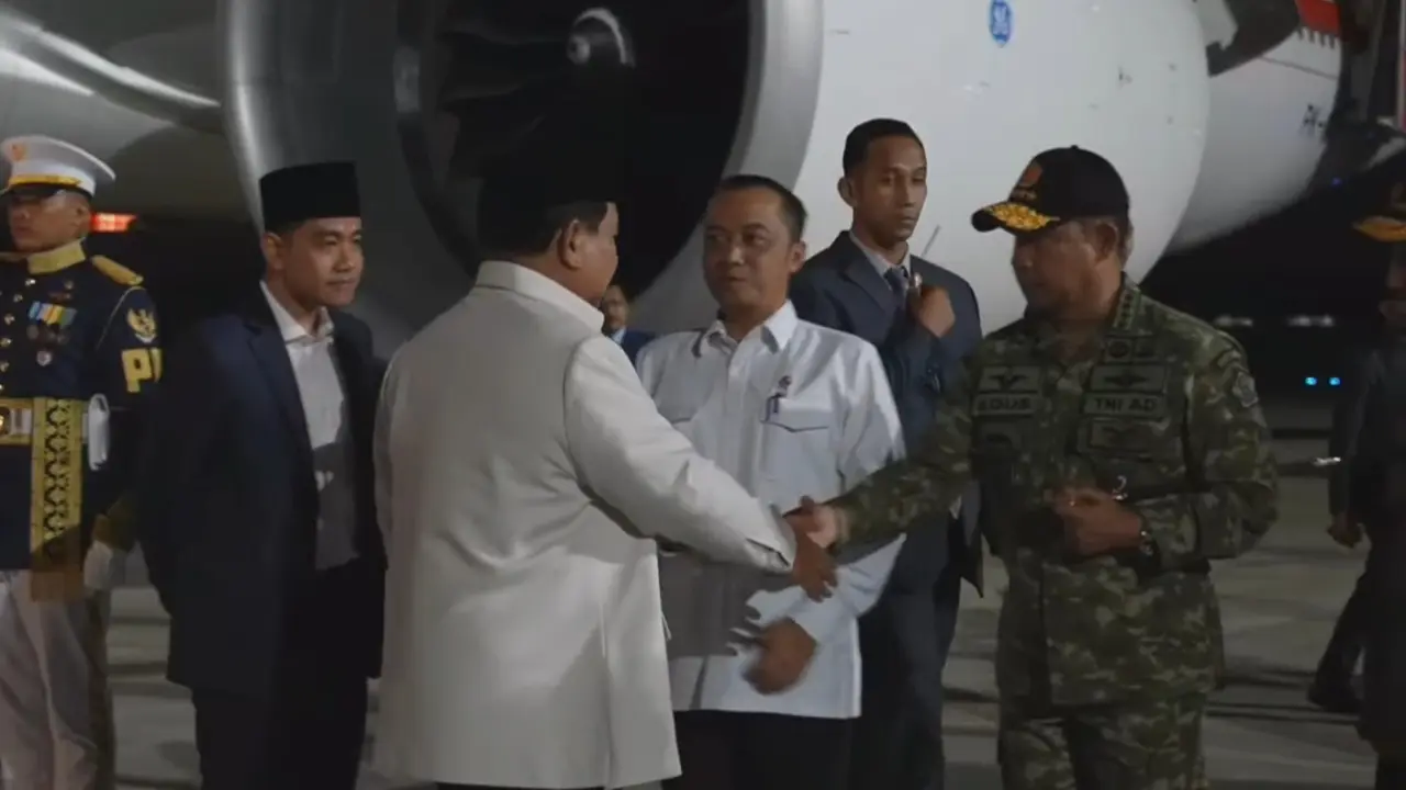 Presiden Prabowo Subianto kembali tiba di Indonesia, Kamis (2/4/2026) dinihari usai merampungkan kunjungan kerja ke Jepang dan Korea Selatan (Korsel) (Istimewa)