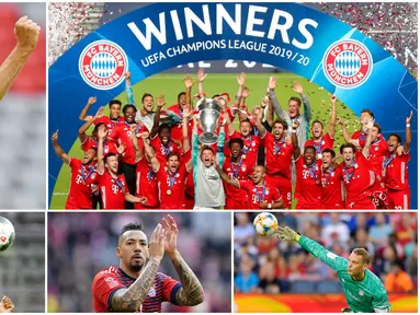 Bayern Muenchen merupakan salah satu klub yang berhasil meraih treble winner sebanyak dua kali selain Barcelona. Berikut 5 pemain yang ikut serta merasakan manisnya meraih treble winner sebanyak dua kali bersama Die Roten.